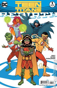 Variant Cover for Teen Titans: Rebirth #1