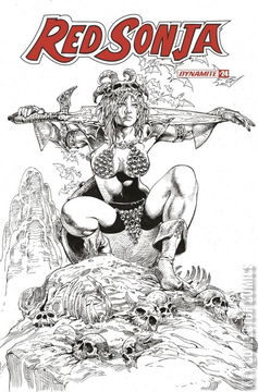 Variant Cover for Red Sonja #24
