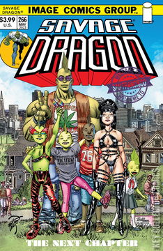 Variant Cover for Savage Dragon #266