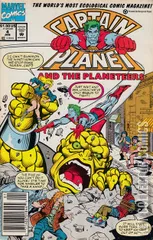 Variant Cover for Captain Planet and the Planeteers #4