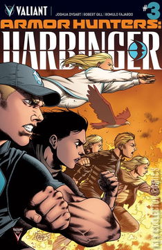Variant Cover for Armor Hunters / Harbinger #3