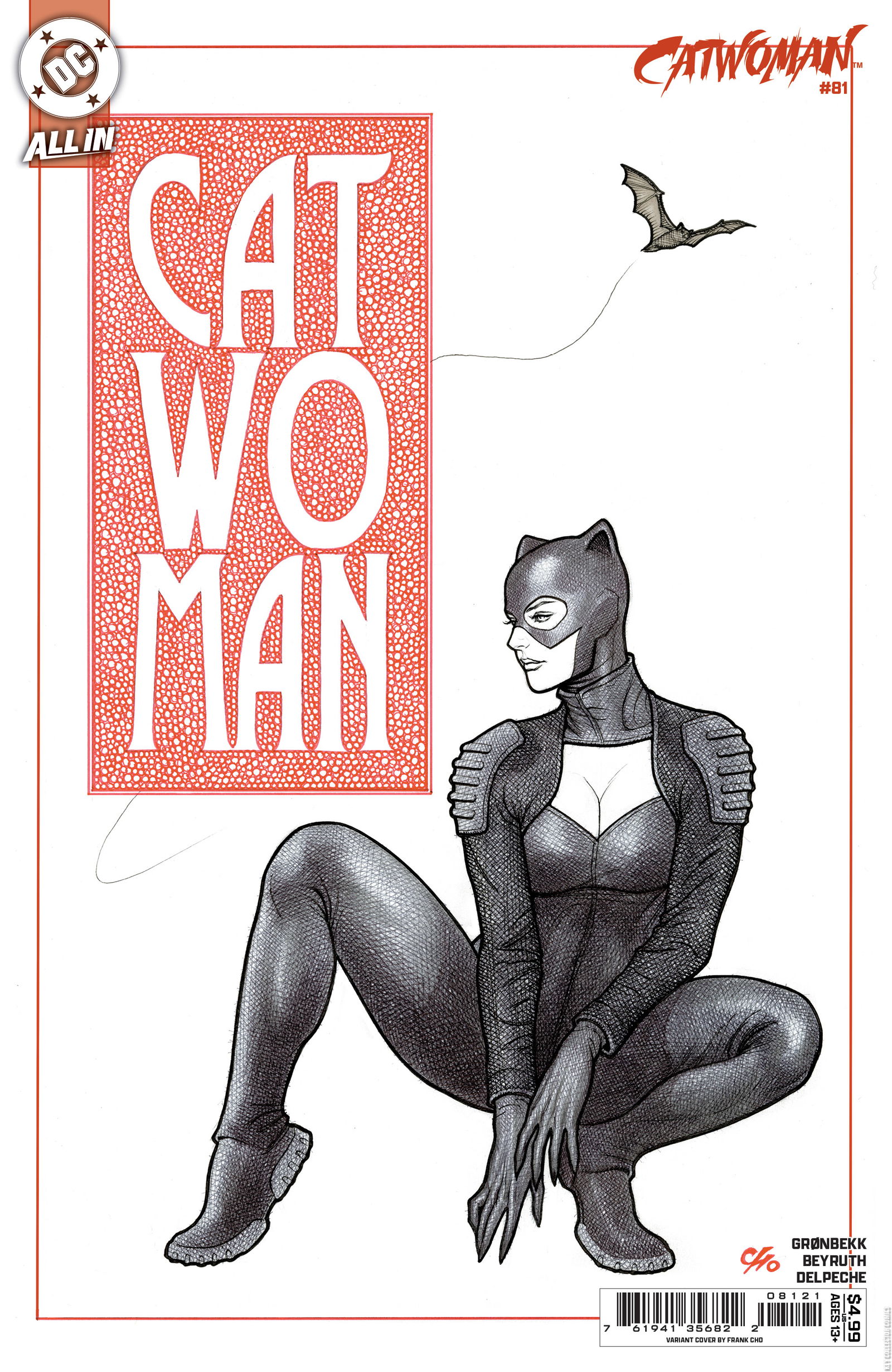 Variant Cover for Catwoman #81