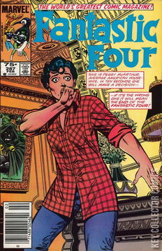 Variant Cover for Fantastic Four #287