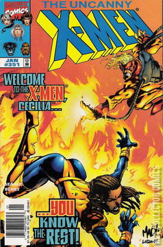 Variant Cover for Uncanny X-Men #351