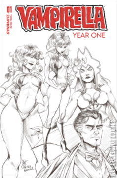 Variant Cover for Vampirella: Year One #1