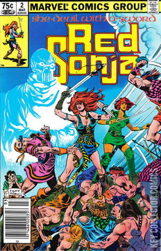 Variant Cover for Red Sonja #2