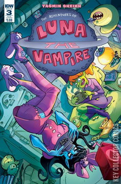 Variant Cover for Luna the Vampire #3