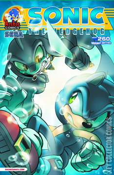 Variant Cover for Sonic the Hedgehog #260