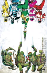 Variant Cover for Mighty Morphin Power Rangers / Teenage Mutant Ninja Turtles #1