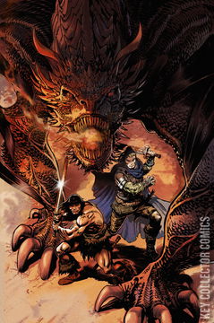 Variant Cover for Conan and Dragonero #2
