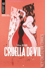 Variant Cover for Disney Villains: Cruella De Vil #2