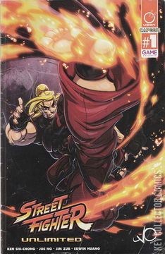 Variant Cover for Street Fighter Unlimited #1