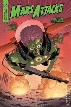 Variant Cover for Mars Attacks #4