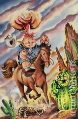 Variant Cover for Garbage Pail Kids: Trashin' Through Time #4
