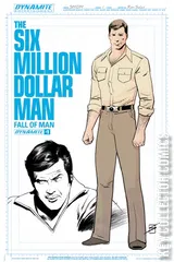 Variant Cover for The Six Million Dollar Man: Fall of Man #1
