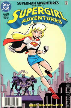 Variant Cover for Superman Adventures #21