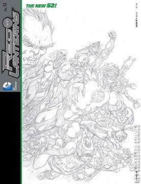 Variant Cover for Red Lanterns #13