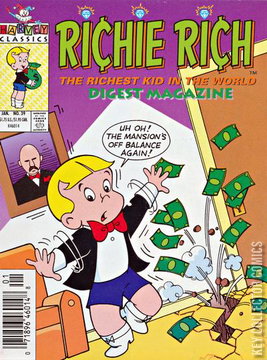Variant Cover for Richie Rich Digest Magazine #39