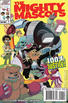 Variant Cover for Mighty Mascots #1