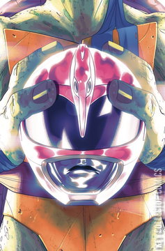 Variant Cover for Mighty Morphin Power Rangers / Teenage Mutant Ninja Turtles #4