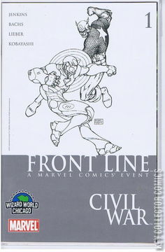Variant Cover for Civil War: Front Line #1