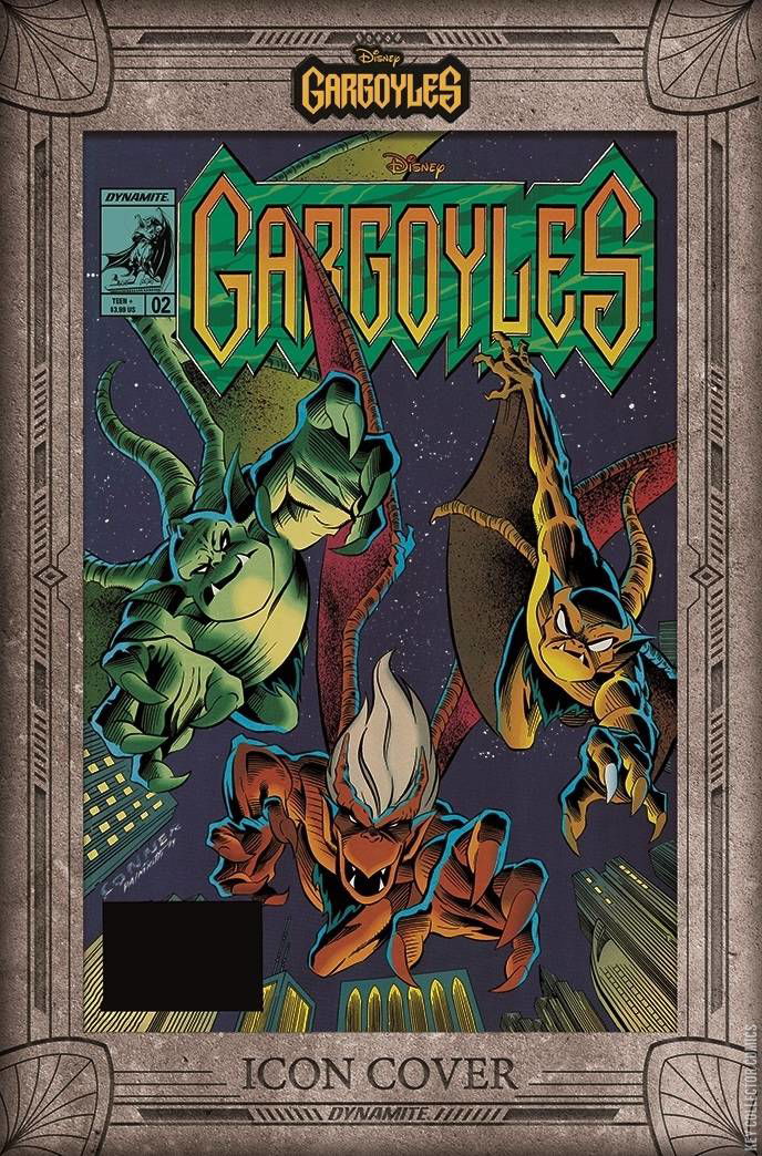 Variant Cover for Gargoyles #2
