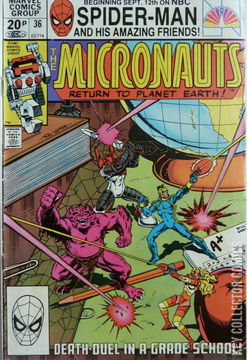Variant Cover for Micronauts #36