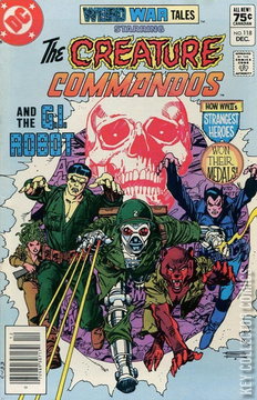 Variant Cover for Weird War Tales #118