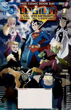 Variant Cover for Legion of Super-Heroes in the 31st Century #1
