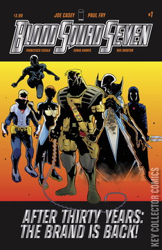 Variant Cover for Blood Squad Seven #1