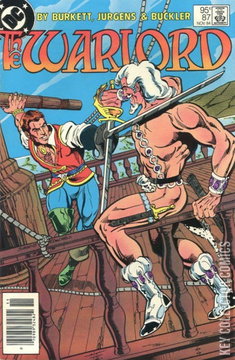 Variant Cover for Warlord, The #87