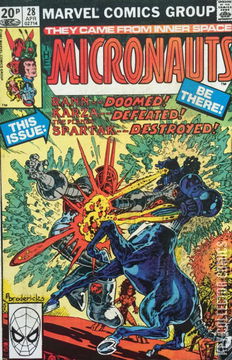 Variant Cover for Micronauts #28