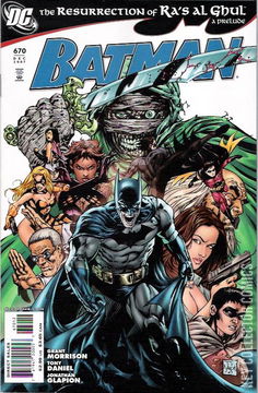 Variant Cover for Batman #670