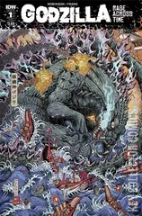 Variant Cover for Godzilla: Rage Across Time #1