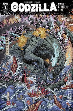 Variant Cover for Godzilla: Rage Across Time #1