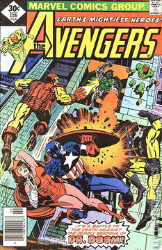 Variant Cover for Avengers, The #156