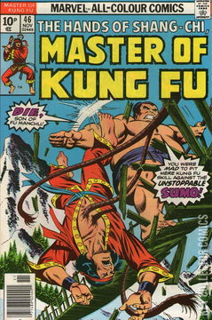 Variant Cover for Master of Kung Fu #46