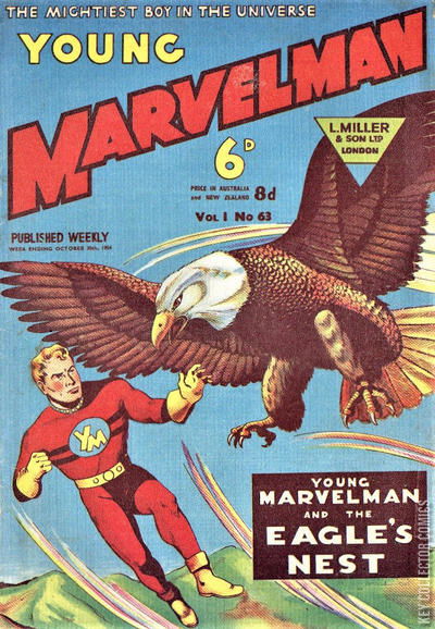 Cover art for Young Marvelman #63 