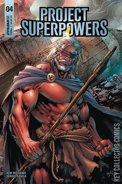 Variant Cover for Project Superpowers #4