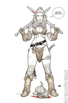 Variant Cover for Savage Red Sonja #5