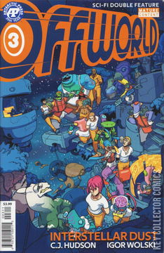 Variant Cover for Offworld Sci Fi: Double Feature #3