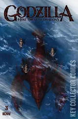 Variant Cover for Godzilla: Here There Be Dragons #4