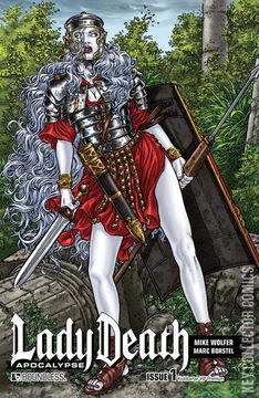 Variant Cover for Lady Death: Apocalypse #1