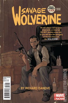 Variant Cover for Savage Wolverine #14.NOW