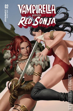 Variant Cover for Vampirella vs. Red Sonja #2