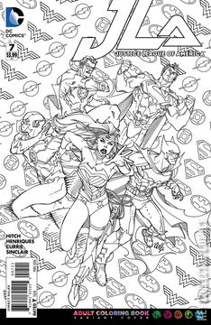 Variant Cover for Justice League of America #7