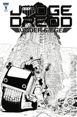 Variant Cover for Judge Dredd: Under Siege #1