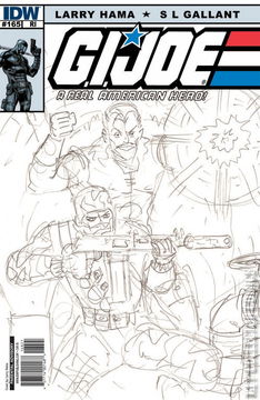 Variant Cover for G.I. Joe: A Real American Hero #168
