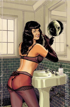 Variant Cover for Bettie Page: Alien Agenda #4