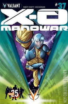 Variant Cover for X-O Manowar #37